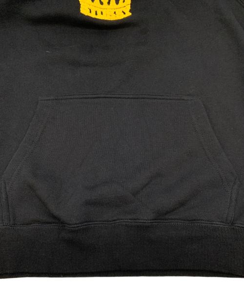 stussy（ステューシー）stussy (ステューシー) プルオーバーパーカー ブラック サイズ:Mの古着・服飾アイテム