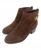COLE HAANコールハーン）の古着「Holis Buckle Bootie / ホリス バックル ブーティー」｜ブラウン