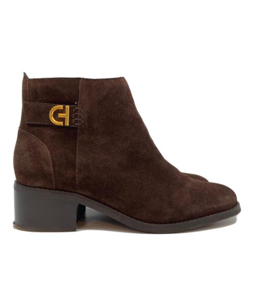 COLE HAAN（コールハーン）COLE HAAN (コールハーン) Holis Buckle Bootie / ホリス バックル ブーティー ブラウン サイズ:23cmの古着・服飾アイテム
