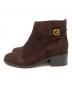 COLE HAAN (コールハーン) Holis Buckle Bootie / ホリス バックル ブーティー ブラウン サイズ:23cm：7000円