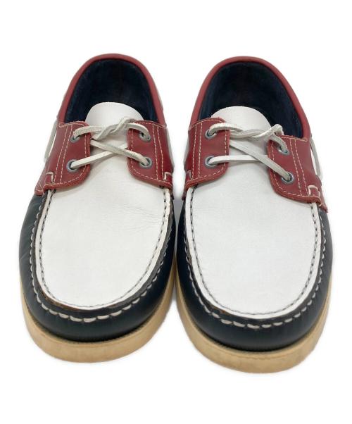 PARABOOT（パラブーツ）PARABOOT (パラブーツ) BARTH / バース ブラック×ホワイトレッド サイズ:UK：7の古着・服飾アイテム