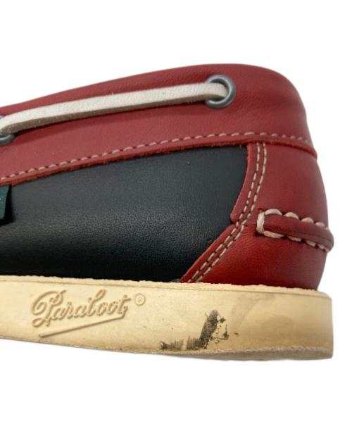 PARABOOT（パラブーツ）PARABOOT (パラブーツ) BARTH / バース ブラック×ホワイトレッド サイズ:UK：7の古着・服飾アイテム