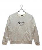 N21(numero ventuno)ヌメロ ヴェントゥーノ）の古着「スウェット」｜アイボリー