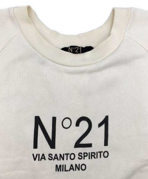 N21(numero ventuno)（ヌメロ ヴェントゥーノ）N21(numero ventuno) (ヌメロ ヴェントゥーノ) スウェット アイボリー サイズ:Mの古着・服飾アイテム