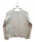 N21(numero ventuno) (ヌメロ ヴェントゥーノ) スウェット アイボリー サイズ:M：6000円