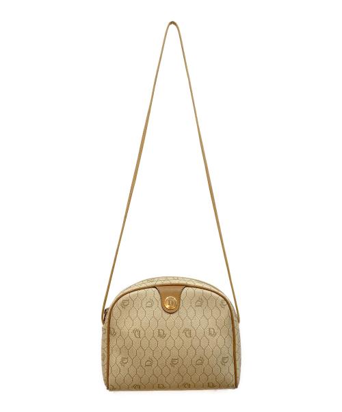 Christian Dior（クリスチャン ディオール）Christian Dior (クリスチャン ディオール) ショルダーバッグ ベージュ×ブラウンの古着・服飾アイテム