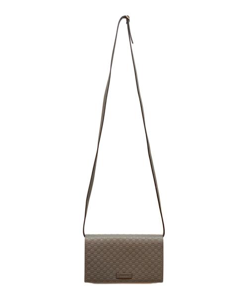 GUCCI（グッチ）GUCCI (グッチ) ショルダーバッグ グレーの古着・服飾アイテム