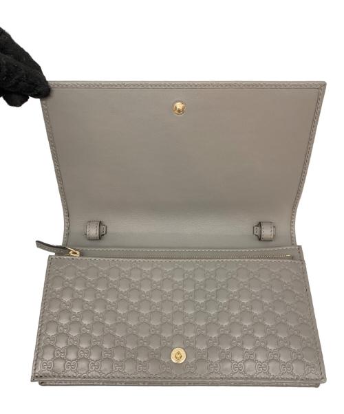GUCCI（グッチ）GUCCI (グッチ) ショルダーバッグ グレーの古着・服飾アイテム