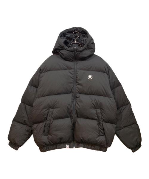 AAPE NOW（エイエイプナウ）AAPE NOW (エイエイプナウ) ダウンジャケット ブラック サイズ:XLの古着・服飾アイテム