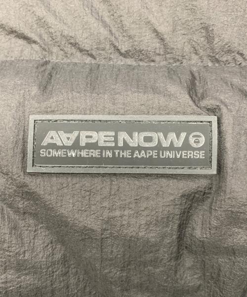 AAPE NOW（エイエイプナウ）AAPE NOW (エイエイプナウ) ダウンジャケット ブラック サイズ:XLの古着・服飾アイテム