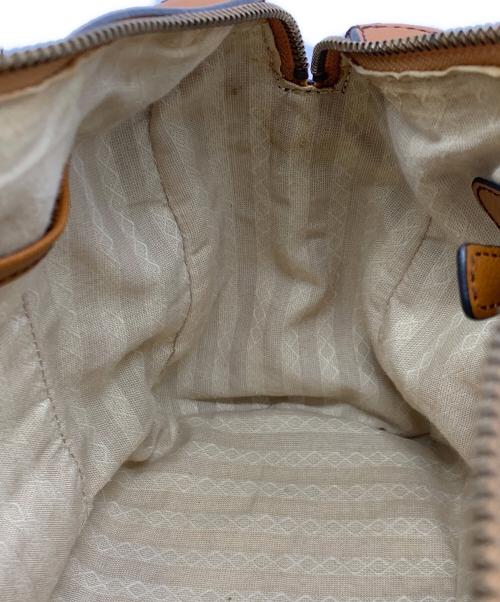 MOTHERHOUSE（マザーハウス）MOTHERHOUSE (マザーハウス) レザーショルダーバッグ ブラウンの古着・服飾アイテム