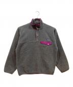 Patagoniaパタゴニア）の古着「フリースプルオーバー」｜グレー