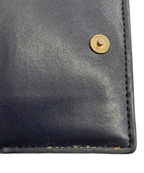 COACH（コーチ）COACH (コーチ) 3つ折り財布 ネイビーの古着・服飾アイテム
