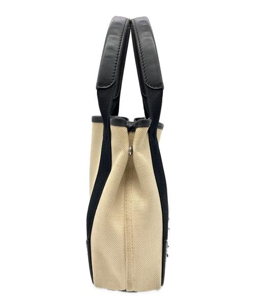 BALENCIAGA（バレンシアガ）BALENCIAGA (バレンシアガ) ハンドバッグ アイボリー×ブラックの古着・服飾アイテム