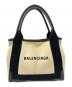 BALENCIAGA（バレンシアガ）の古着「ハンドバッグ」｜アイボリー×ブラック