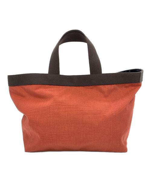 Herve Chapelier（エルベシャプリエ）Herve Chapelier (エルベシャプリエ) ハンドバッグ ブラック×レッドの古着・服飾アイテム