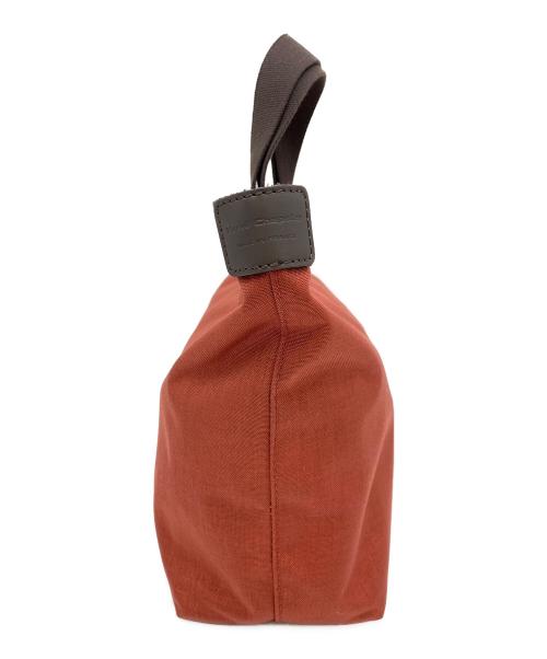 Herve Chapelier（エルベシャプリエ）Herve Chapelier (エルベシャプリエ) ハンドバッグ ブラック×レッドの古着・服飾アイテム