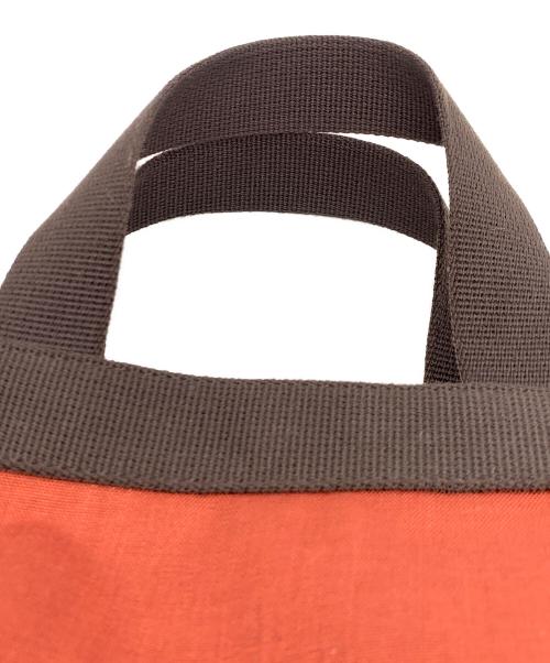 Herve Chapelier（エルベシャプリエ）Herve Chapelier (エルベシャプリエ) ハンドバッグ ブラック×レッドの古着・服飾アイテム