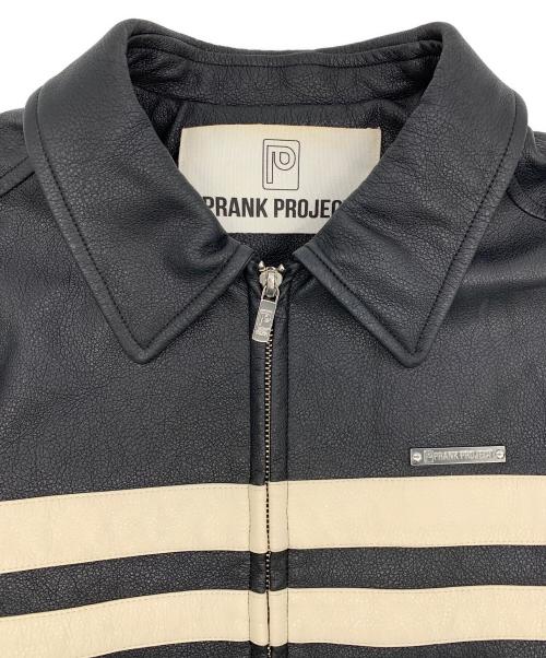 PRANK PROJECT（プランクプロジェクト）PRANK PROJECT (プランクプロジェクト) フェイクレザージャケット ブラック サイズ:Freeの古着・服飾アイテム