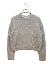 MACKINTOSH PHILOSOPHY（マッキントッシュ フィロソフィー）の古着「ファンシーシャイニーニットプルオーバー」｜グレー