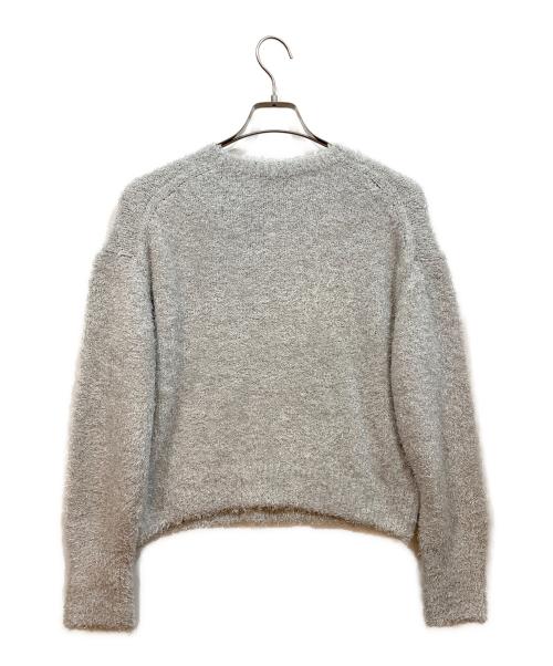 MACKINTOSH PHILOSOPHY（マッキントッシュ フィロソフィー）MACKINTOSH PHILOSOPHY (マッキントッシュ フィロソフィー) ファンシーシャイニーニットプルオーバー グレー サイズ:38の古着・服飾アイテム