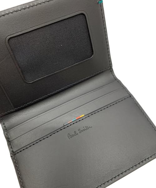 PAUL SMITH（ポールスミス）Paul Smith (ポールスミス) カードケース ブラックの古着・服飾アイテム