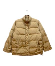 BURBERRY LONDON（バーバリーロンドン）の古着「ダウンジャケット」｜ベージュ