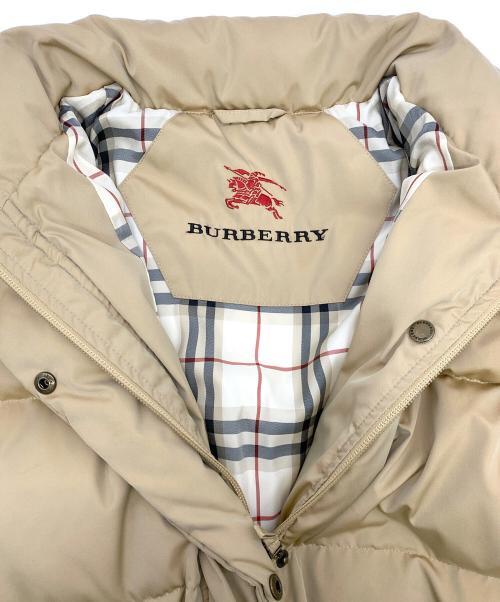 BURBERRY LONDON（バーバリーロンドン）BURBERRY LONDON (バーバリーロンドン) ダウンジャケット ベージュ サイズ:9の古着・服飾アイテム