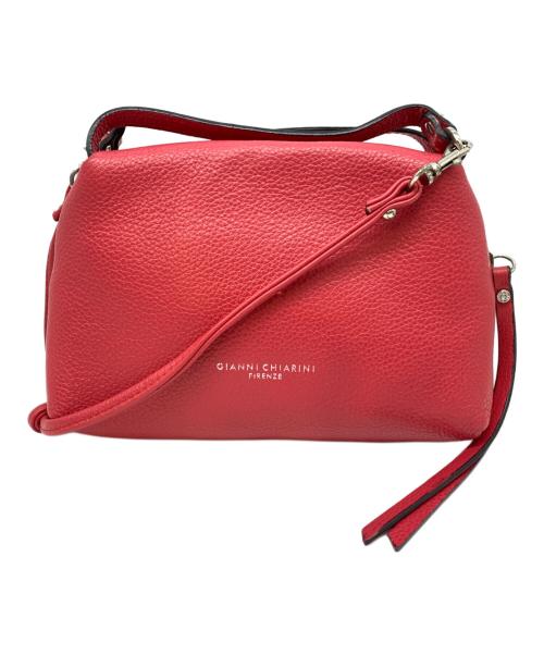 GIANNI CHIARINI（ジャンニ キアリーニ）GIANNI CHIARINI (ジャンニ キアリーニ) ショルダーバッグ レッドの古着・服飾アイテム