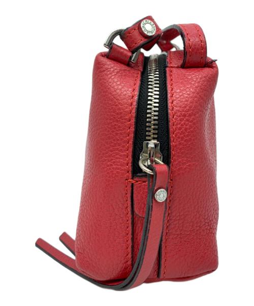 GIANNI CHIARINI（ジャンニ キアリーニ）GIANNI CHIARINI (ジャンニ キアリーニ) ショルダーバッグ レッドの古着・服飾アイテム