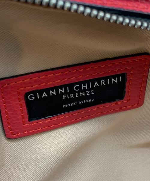 GIANNI CHIARINI（ジャンニ キアリーニ）GIANNI CHIARINI (ジャンニ キアリーニ) ショルダーバッグ レッドの古着・服飾アイテム