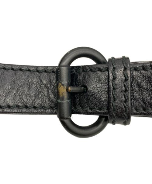 GUCCI（グッチ）GUCCI (グッチ) ワンショルダーバッグ ブラックの古着・服飾アイテム