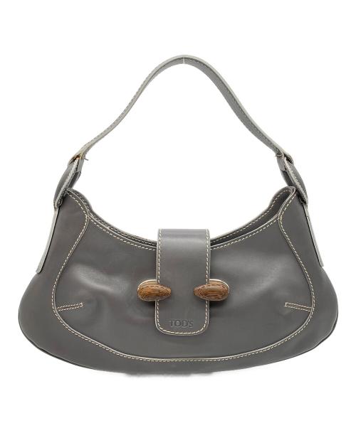 TOD'S（トッズ）TOD'S (トッズ) ホーボーバッグ グレーの古着・服飾アイテム