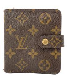 LOUIS VUITTON（ルイ ヴィトン）の古着「コンパクト・ジップ」｜ブラウン