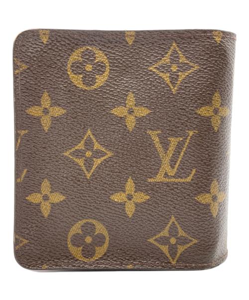 LOUIS VUITTON（ルイ ヴィトン）LOUIS VUITTON (ルイ ヴィトン) コンパクト・ジップ ブラウンの古着・服飾アイテム