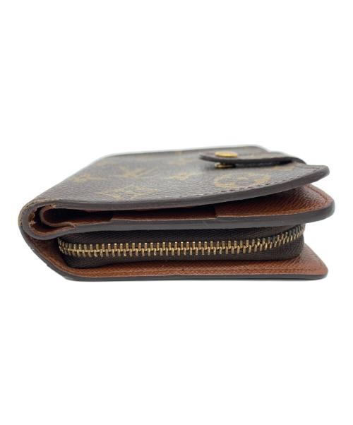 LOUIS VUITTON（ルイ ヴィトン）LOUIS VUITTON (ルイ ヴィトン) コンパクト・ジップ ブラウンの古着・服飾アイテム