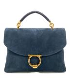 Salvatore Ferragamoサルヴァトーレ フェラガモ）の古着「ガンチーニ マーゴット バッグ」｜ネイビー