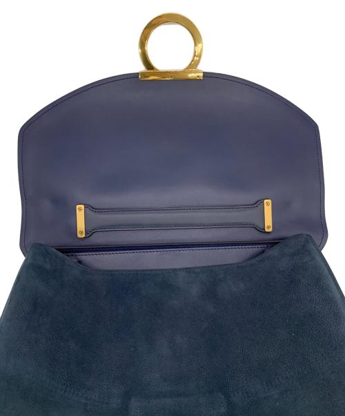 Salvatore Ferragamo（サルヴァトーレ フェラガモ）Salvatore Ferragamo (サルヴァトーレ フェラガモ) ガンチーニ マーゴット バッグ ネイビーの古着・服飾アイテム