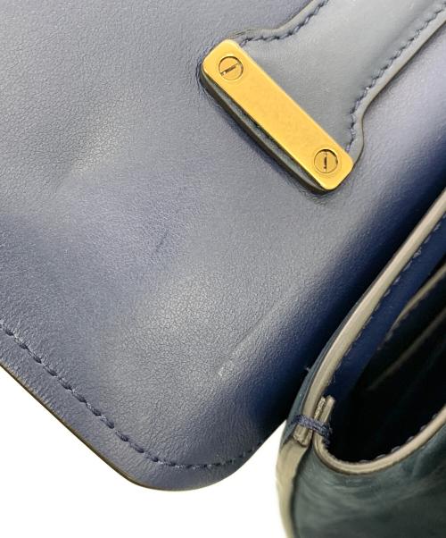 Salvatore Ferragamo（サルヴァトーレ フェラガモ）Salvatore Ferragamo (サルヴァトーレ フェラガモ) ガンチーニ マーゴット バッグ ネイビーの古着・服飾アイテム
