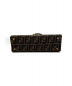 中古・古着 FENDI (フェンディ) 2WAYハンドバッグ ブラック×ブラウン サイズ:- ズッカ 旧仕様モデル：84800円