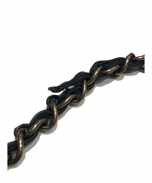 CHANEL（シャネル）CHANEL (シャネル) チェーンショルダーバッグ ブラック サイズ:- ワイルドステッチ 6368357の古着・服飾アイテム