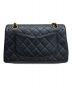 CHANEL (シャネル) Wフラップマトラッセチェーンショルダーバッグ ブラック サイズ:-：598000円