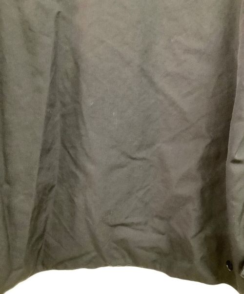 COGNOMEN（コグノーメン）COGNOMEN (コグノーメン) WOOL×CUPRO HARIINGTON JACKET ブラック×ワインレッド サイズ:記載なしの古着・服飾アイテム