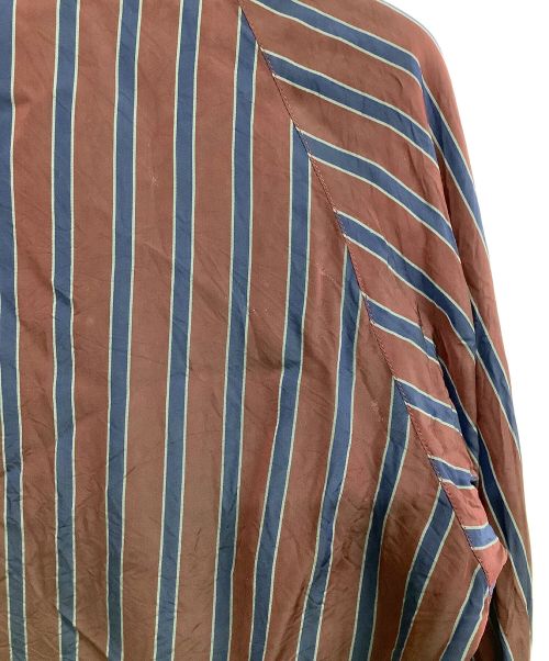 COGNOMEN（コグノーメン）COGNOMEN (コグノーメン) WOOL×CUPRO HARIINGTON JACKET ブラック×ワインレッド サイズ:記載なしの古着・服飾アイテム