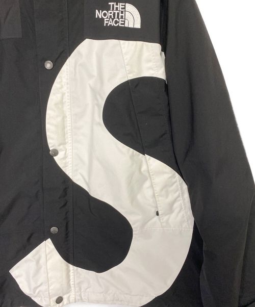 SUPREME（シュプリーム）SUPREME (シュプリーム) THE NORTH FACE (ザ ノース フェイス) S Logo Mountain Jacket ブラック×ホワイト サイズ:SIZE Lの古着・服飾アイテム