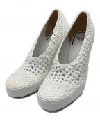 FENDIフェンディ）の古着「パンプス リフレクションズ ホワイト」｜ホワイト