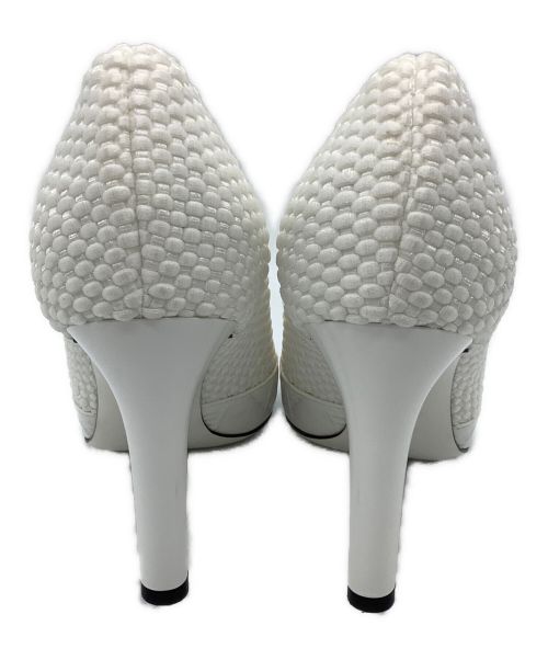 FENDI（フェンディ）FENDI (フェンディ) パンプス リフレクションズ ホワイト ホワイト サイズ:36の古着・服飾アイテム
