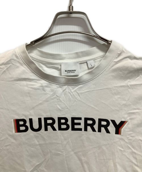 BURBERRY（バーバリー）BURBERRY (バーバリー) 半袖カットソー ホワイト サイズ:Lの古着・服飾アイテム