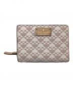 Kate Spadeケイトスペード）の古着「2つ折り財布」｜ピンク