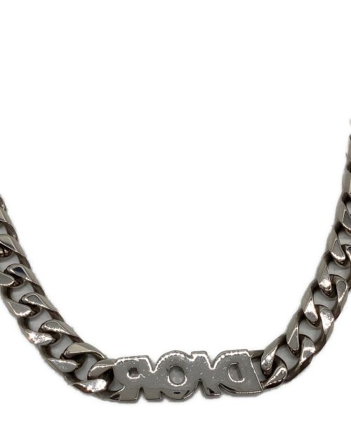 Christian Dior（クリスチャン ディオール）Christian Dior (クリスチャン ディオール) Dior Italic ロゴ リンク ネックレス チェーンの古着・服飾アイテム